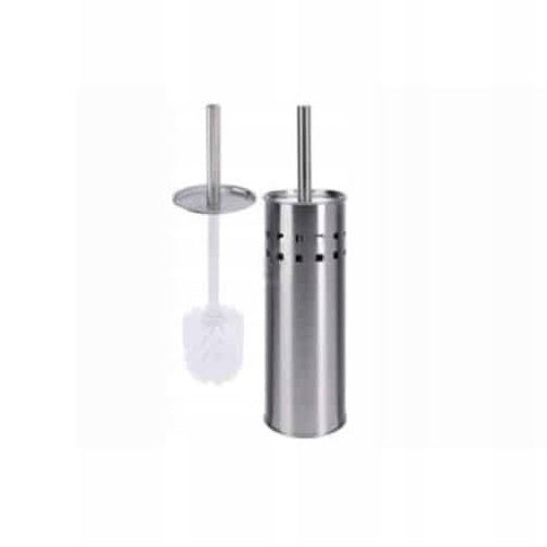 Bathroom Solutions Toilet Brush and Holder Chrome 082804