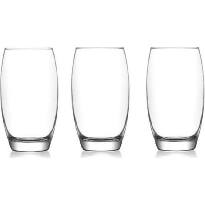 Lav Empire Drinking Glasses Clear 510cc 3Pk EMP368