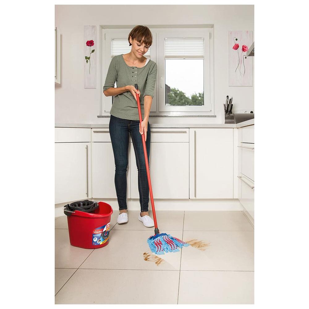 Vileda SuperMocio 3 Action Mop with Extra Refill XL Multicoloured 152394