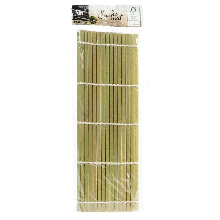 Excellent Houseware Bamboo Sushi Mat 24cm x 24cm 053695
