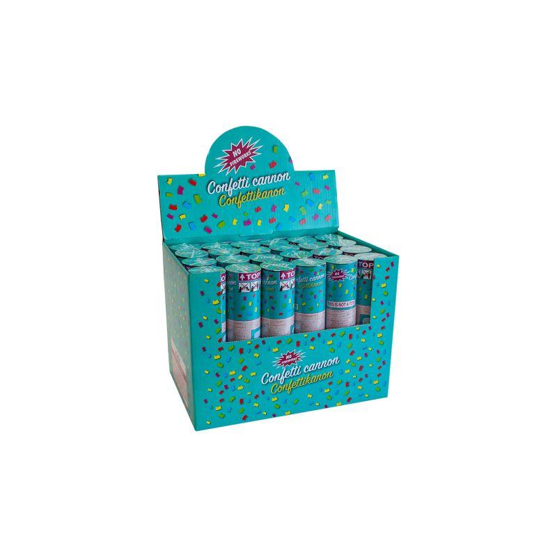 Party Confetti Cannon Assorted 105mm 103695