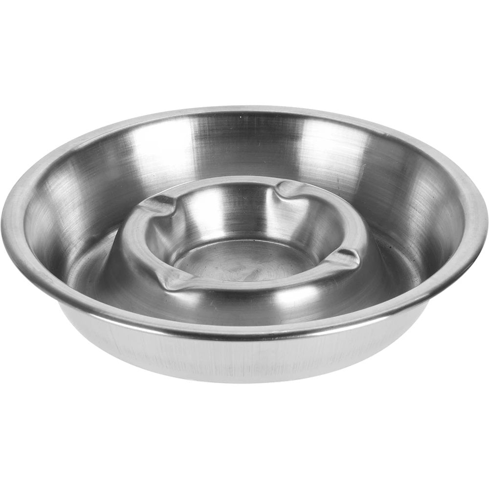 Stainless Steel Ashtray Chrome 13cm 177785