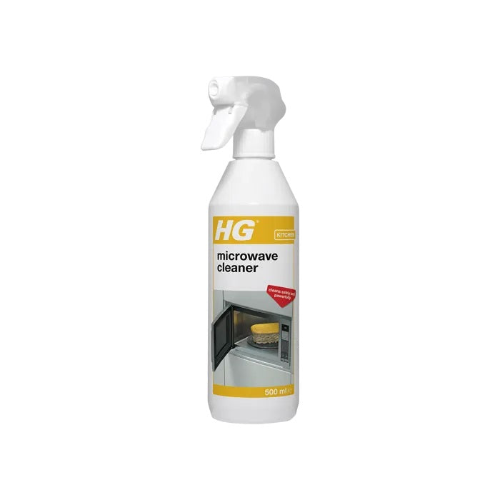 HG Microwave Cleaner White 500ml 2303 | Cleans Safely and Powerfully | Easy Removal of Grease