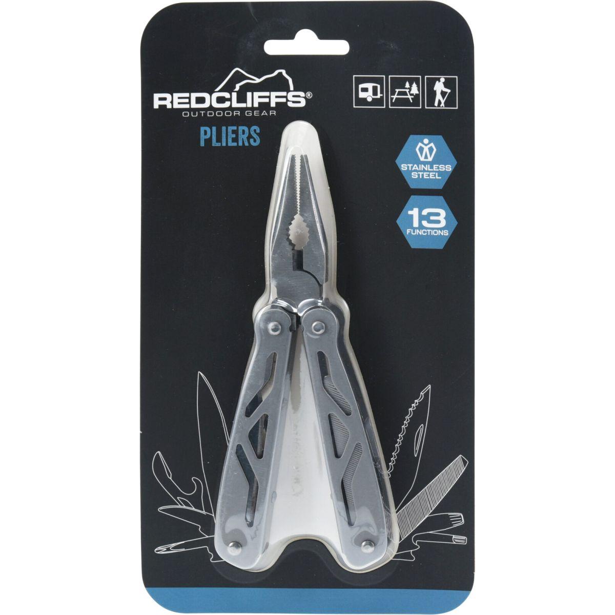 Redcliffs Stainless Steel 13 Functions Pliers Chrome 130865