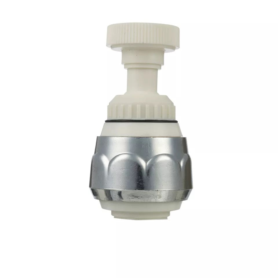 Excellent Houseware Water Economizer Chrome Plated 151971 | Water Saver | Swivel Faucet Attachment | 360 Degree Swivel | Water Flow Controller