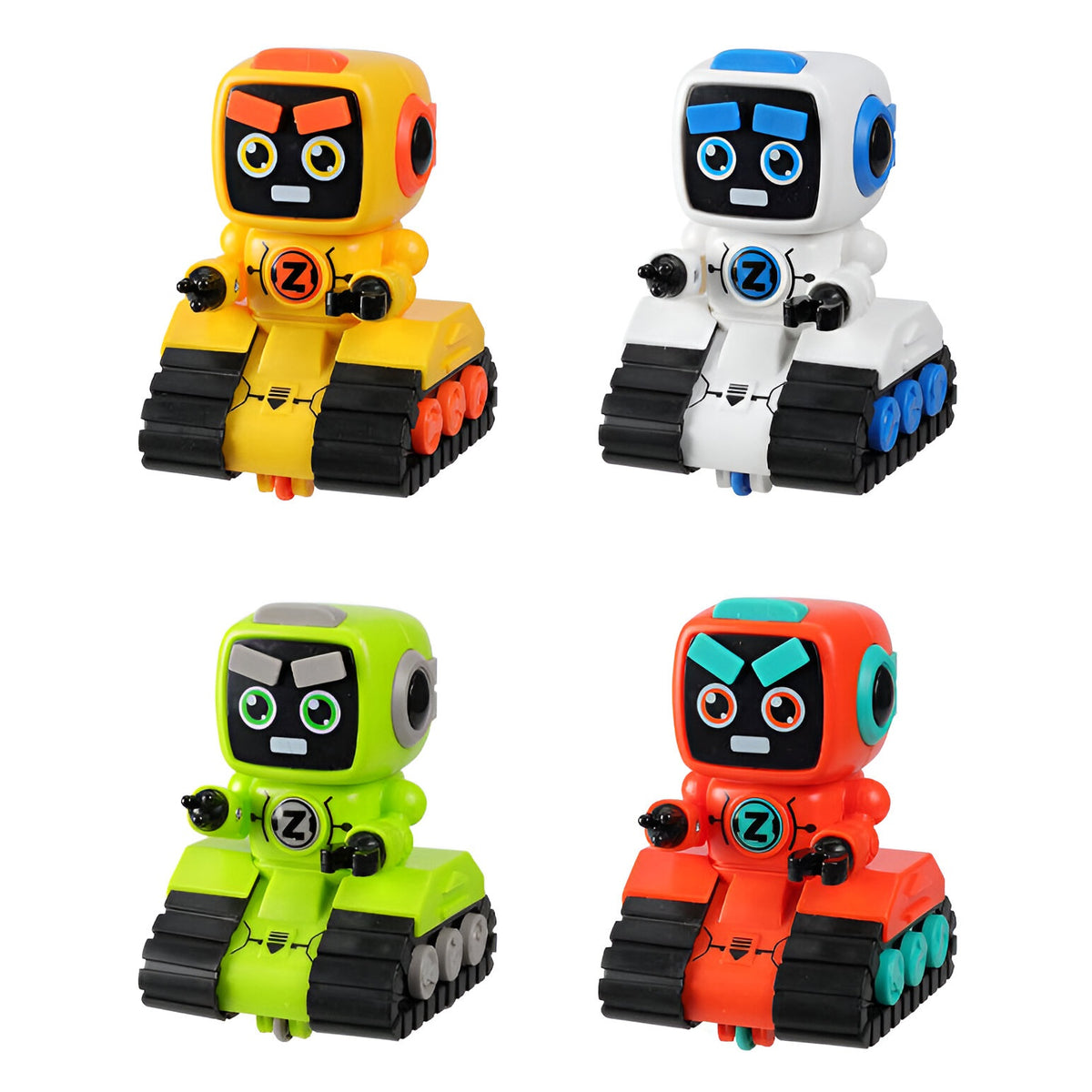 Friction Powered Robot Car Assorted Colours 12cm Pack of 1 S34-937840 | Suitable from 3 Years