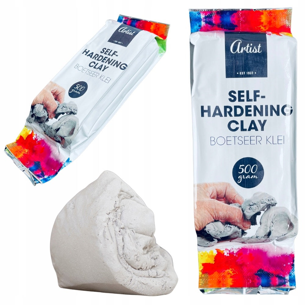 Artist Self-hardening Modelling Clay Neutral 500g