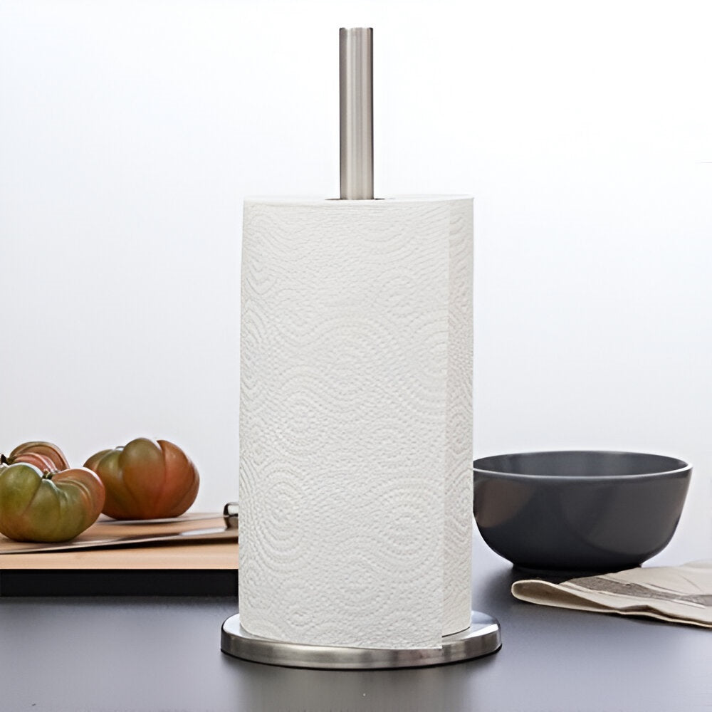 Excellent Houseware Kitchen Roll Holder Stainless Steel 15.5cm x 34cm A12-401070