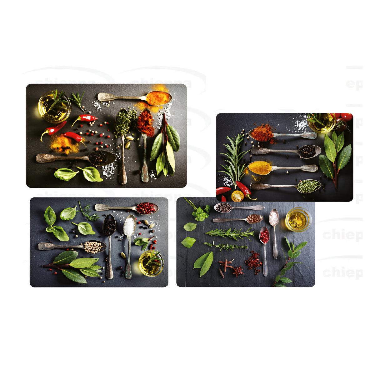 PP Placemat Assorted 435mm x 285mm Pack of 1 097729