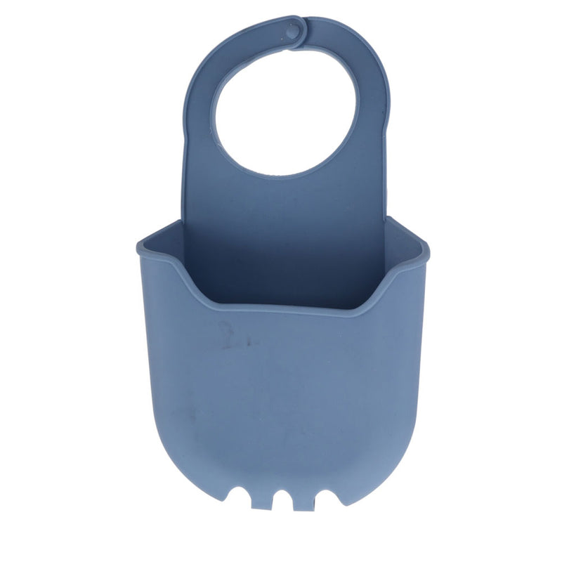 Excellent Houseware TPE Sink Organozer Blue 10cm x 20cm x 4cm 153312
