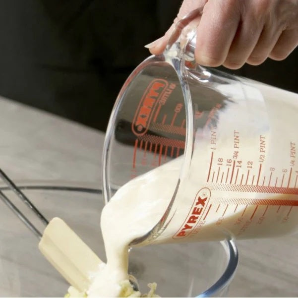 Pyrex Classic Glass Measure Jug Transparent 0.5Ltr 263B000 | Scratch Resistant