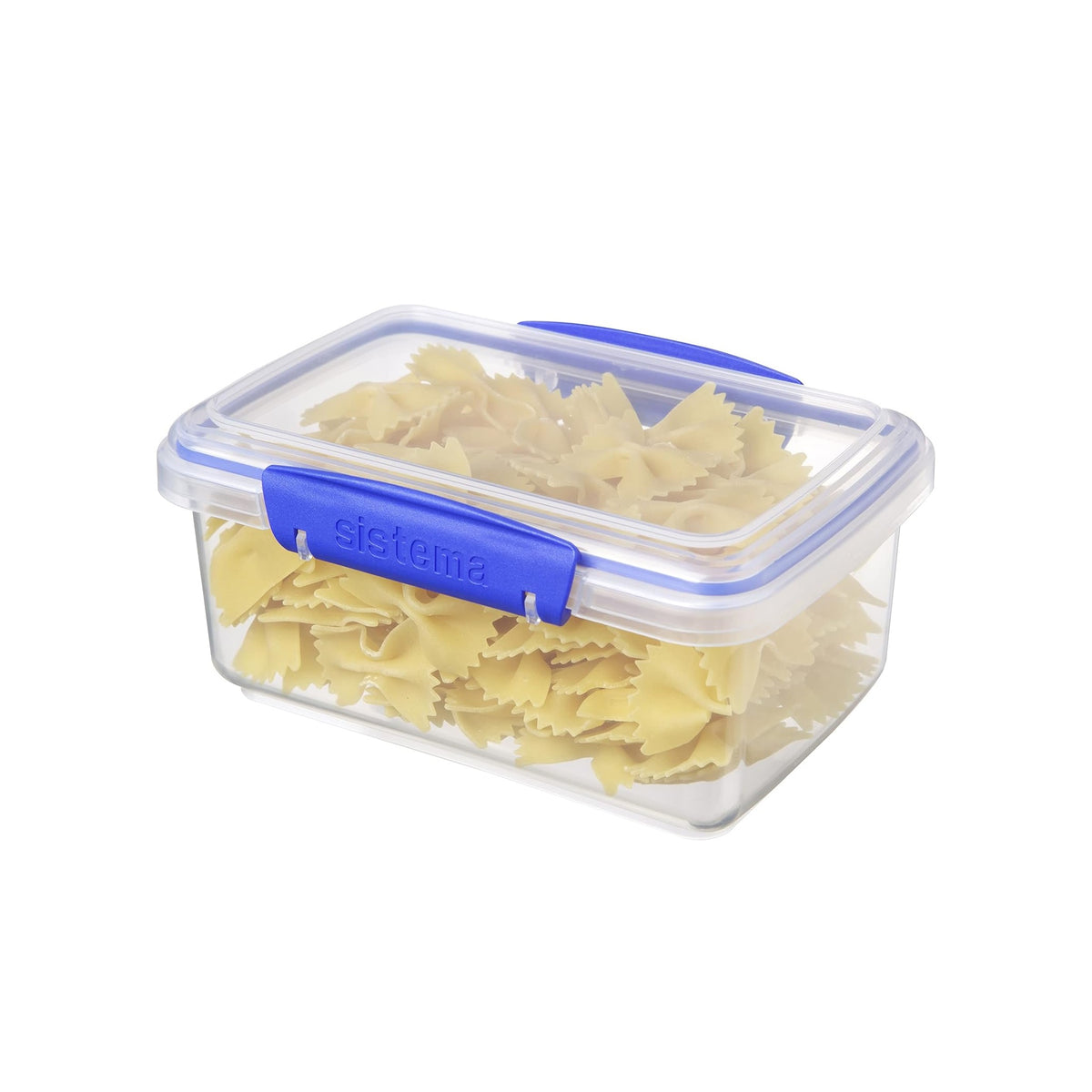 Sistema Rectangular Klip It Food Storage Box with Lid Clear 175mm x 80mm x 117mm 1Ltr 01600 | BPA-Free