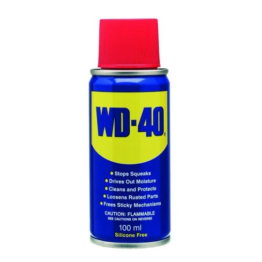 WD-40 Multi-Purpose Maintenance Lubricant Spray Multicolour 100ml 44201