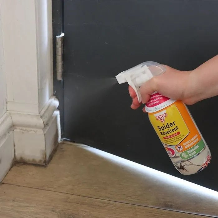 Zero In Spider Stain Free Repellent Spray Multicolour 500ml STV981 | New Powerful Formula | Deters Spiders Without Harm