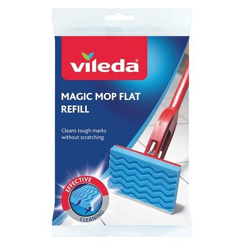 Vileda Magic Flat Mop Refill Blue VIL110620
