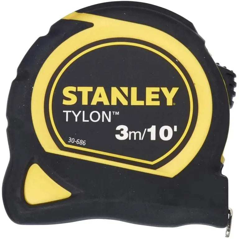 Stanley Tylon Tape Measure Black and Yellow 3Mtr 30-686