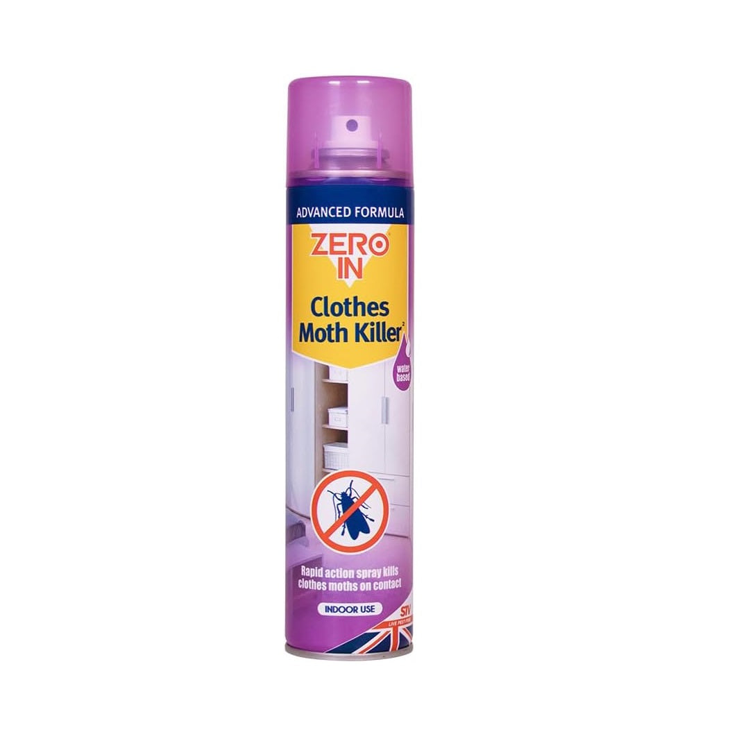 Zero In Clothes Moth Killer Multicoloured 300ml BC-ZER434 | For Indoor Use
