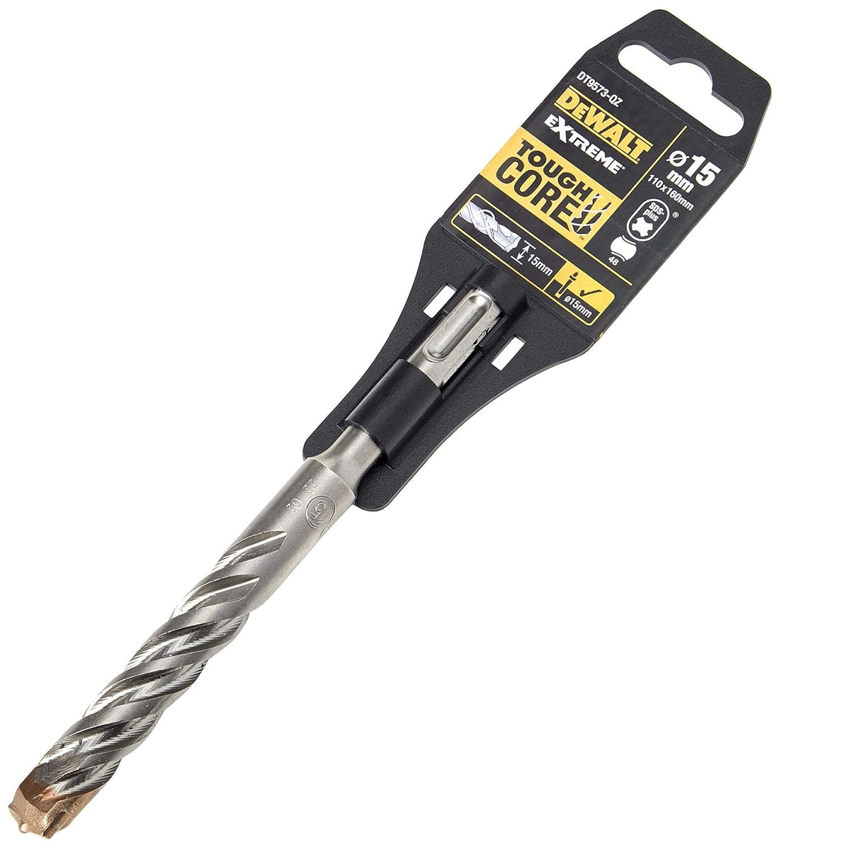 Dewalt 2 SDS Plus Extreme Hammer Drill Bit Chrome 15mm x 160mm DT9573QZ