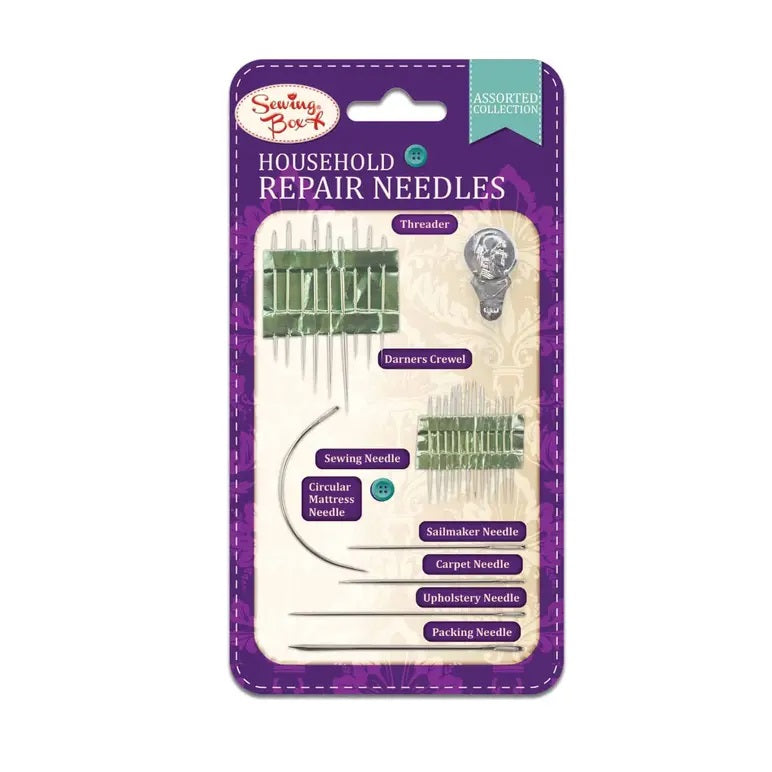 151 Sewing Box Household Repair Needles Assorted KC93