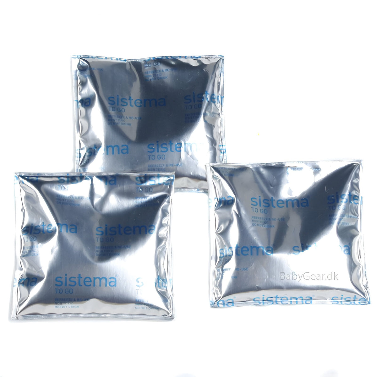 Sistema To Go Lunch Coolers 9.7cm x 9.5cm Pack of 3