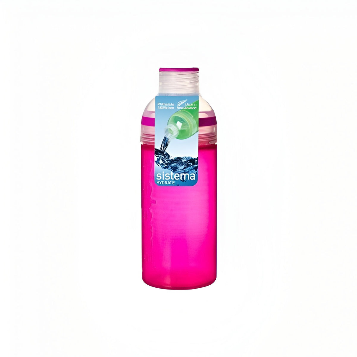 Sistema Hydrate Plastic Trio Bottle Assorted 580ml Pack of 1 830