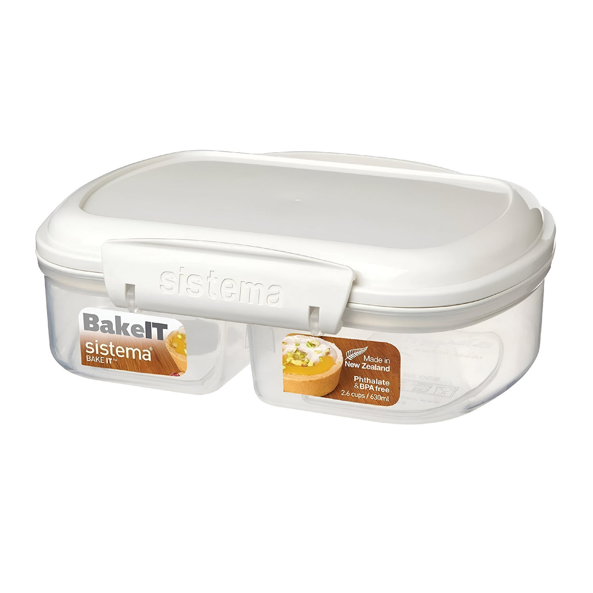 sistema-bake-it--split-food-storage-container-white-630ml-01210--bpa-free--phthalate-free