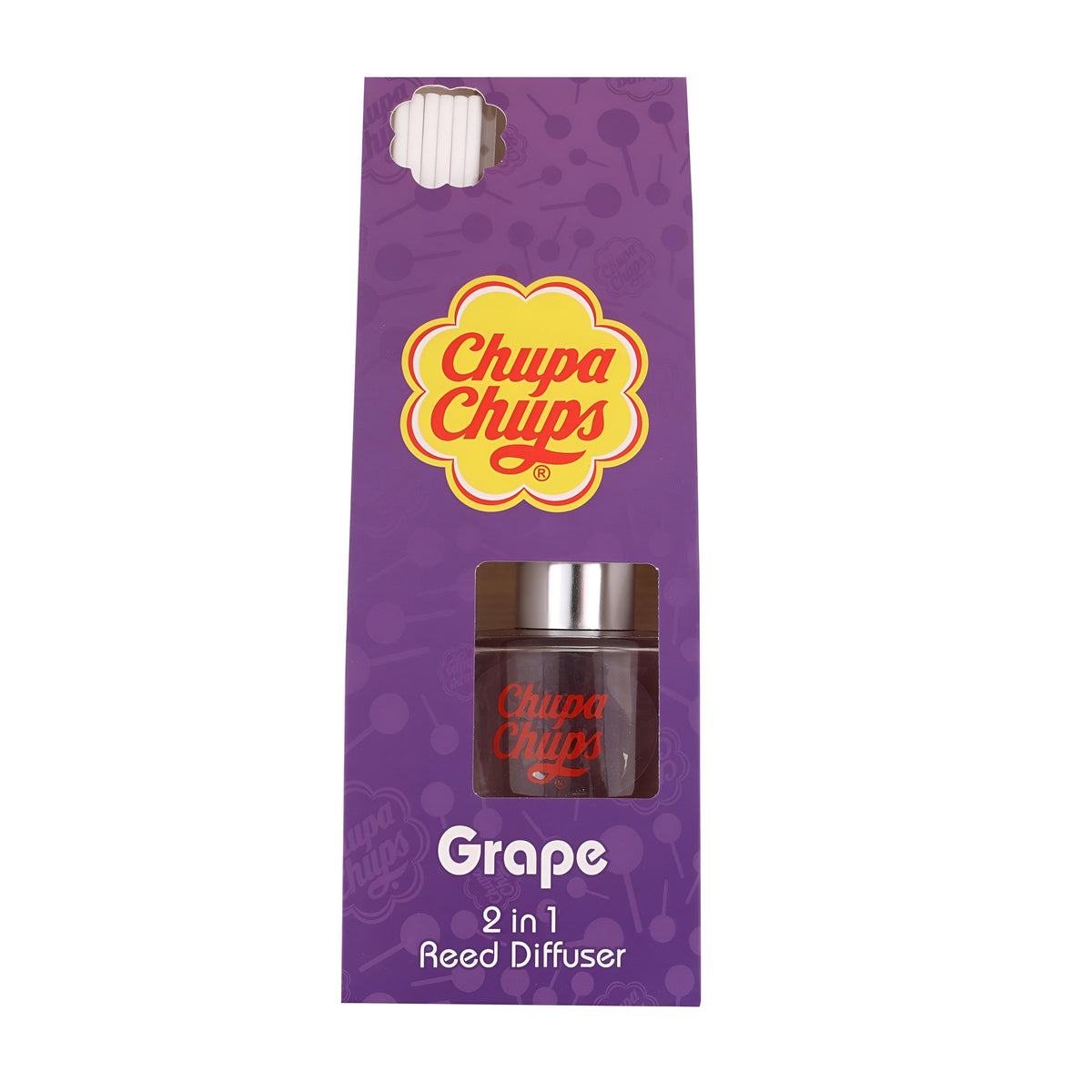 Chupa Chups 2 in 1 Reed Diffuser Grape Purple 30ml 90768