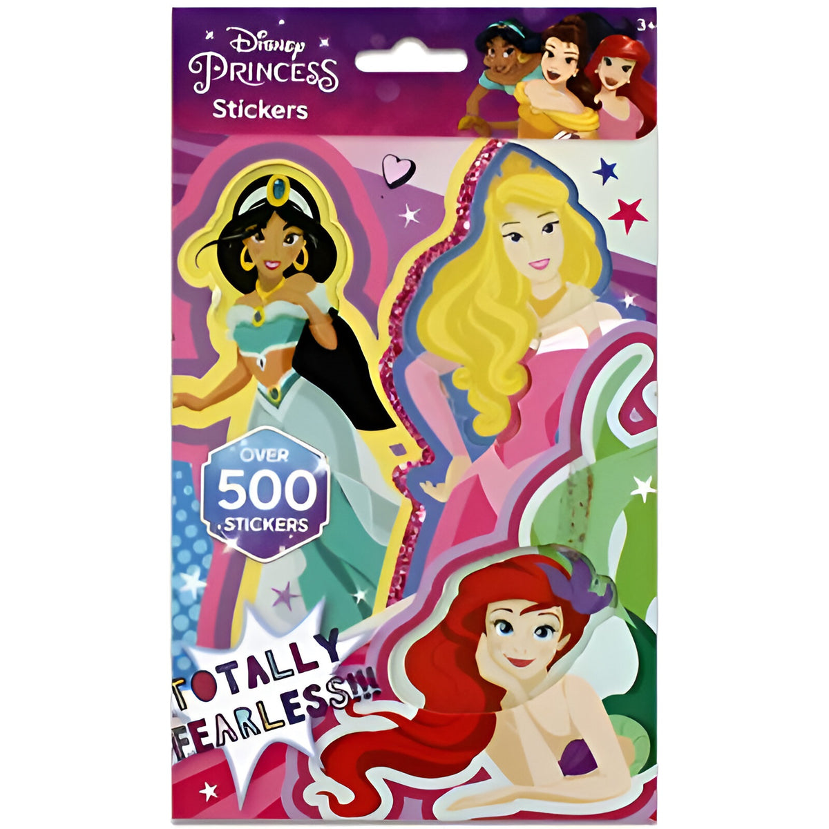 Design Group Disney Princess Stickers Assorted 24cm x 14.5cm 500 Stickers PSSTR-5