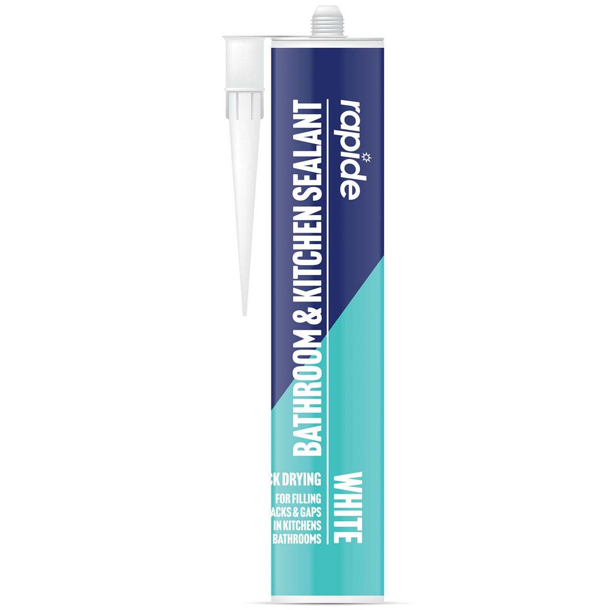 Rapide Quick Drying Bathroom and Kitchen Sealant White 260ml 5969