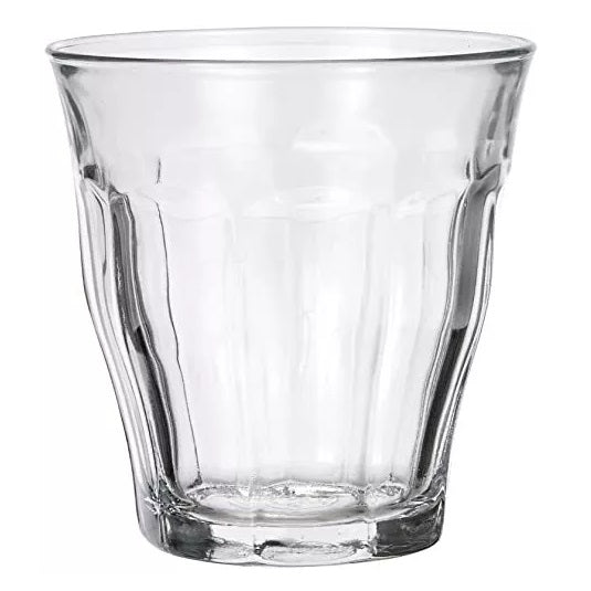 Duralex Le Picardie Tumbler Clear 25cl Pack of 4 1027AC04 | Shock Resistant Tempered Glass