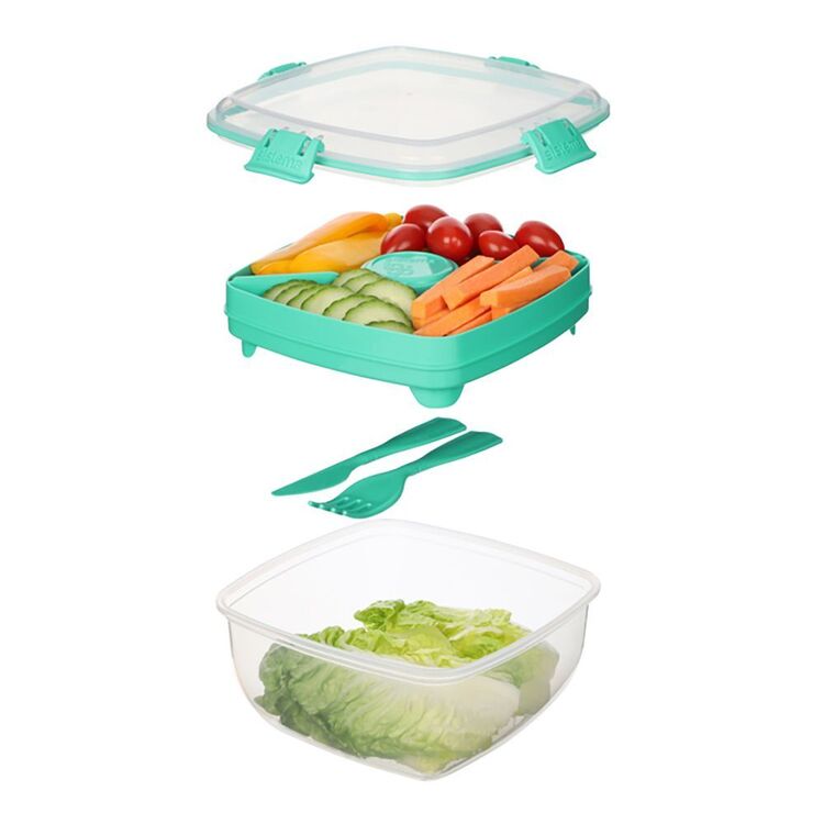 sistema-clip-base-and-lid-to-go-salad-container-clear-1.1ltr-21356-53c