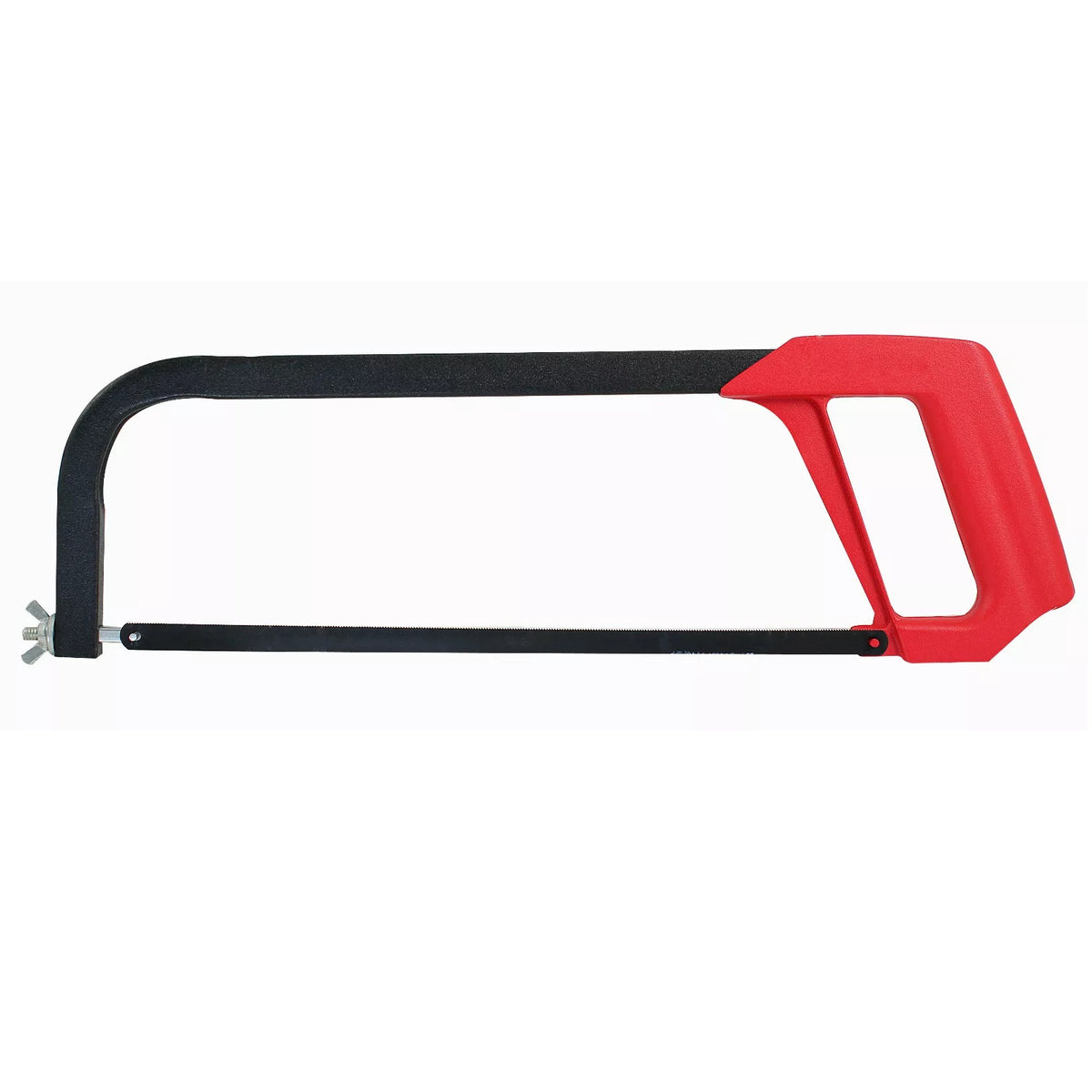 Dekton Heavy Duty Hacksaw Red and Black 12-Inch DT45530 | Lightweight Durable Aluminium Frame | Includes a 24TPI HCS Blade
