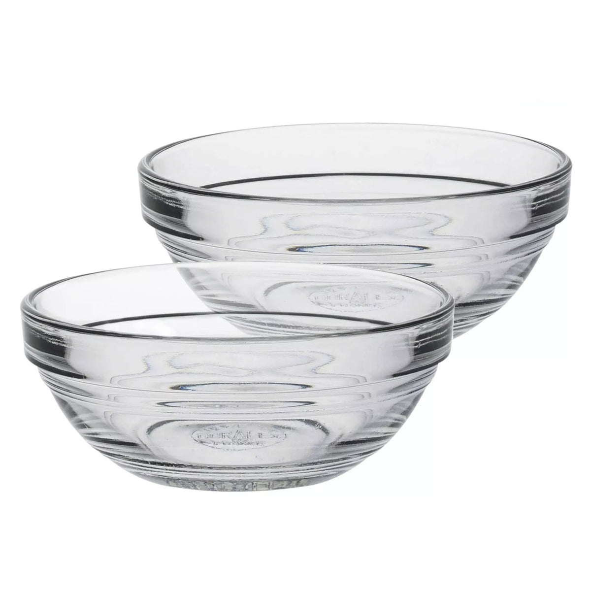 Duralex Stacking Bowl Clear 9cm 12.5cl Pack of 6