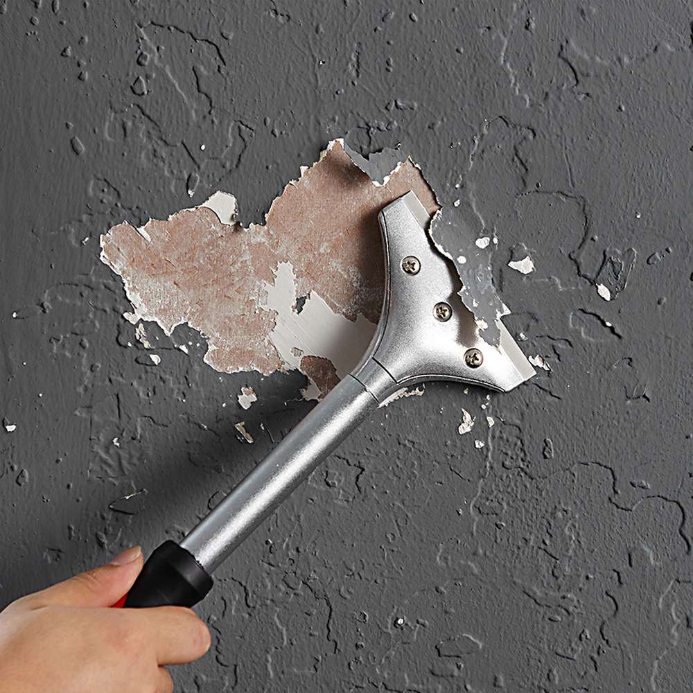 Dekton Scraper Blades Metallic Grey 4-Inch Pack of 10 DT85969 | High Carbon Steel | Temper Ground