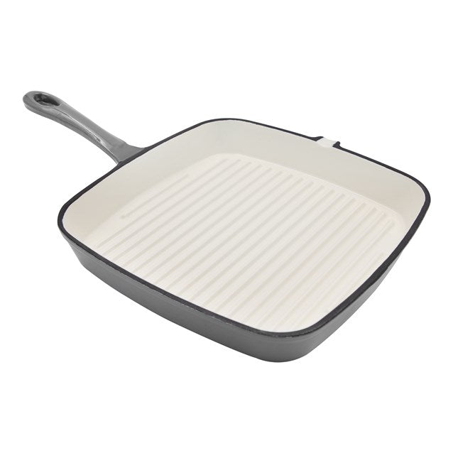 Blackmoor Cast Iron Griddle Pan Grey 23.5cm 67659 | Oven and Hob Safe