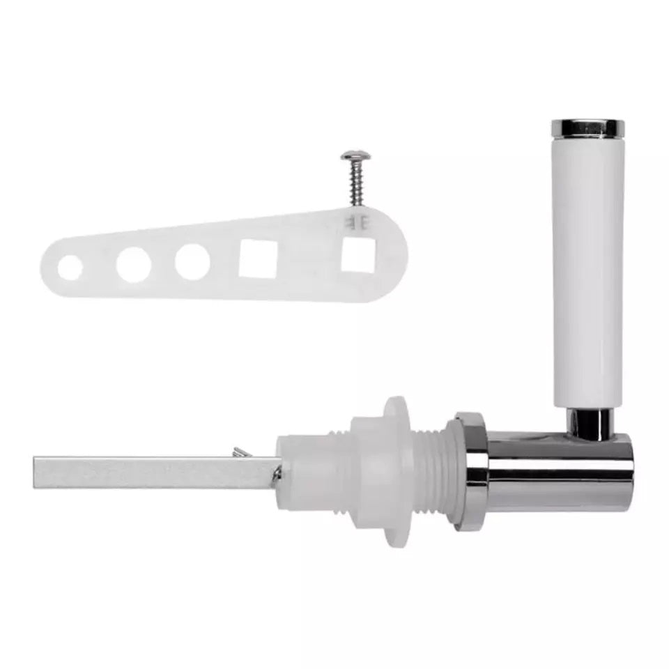 Croydex Blanc Cistern Lever White and Chrome AJ302241