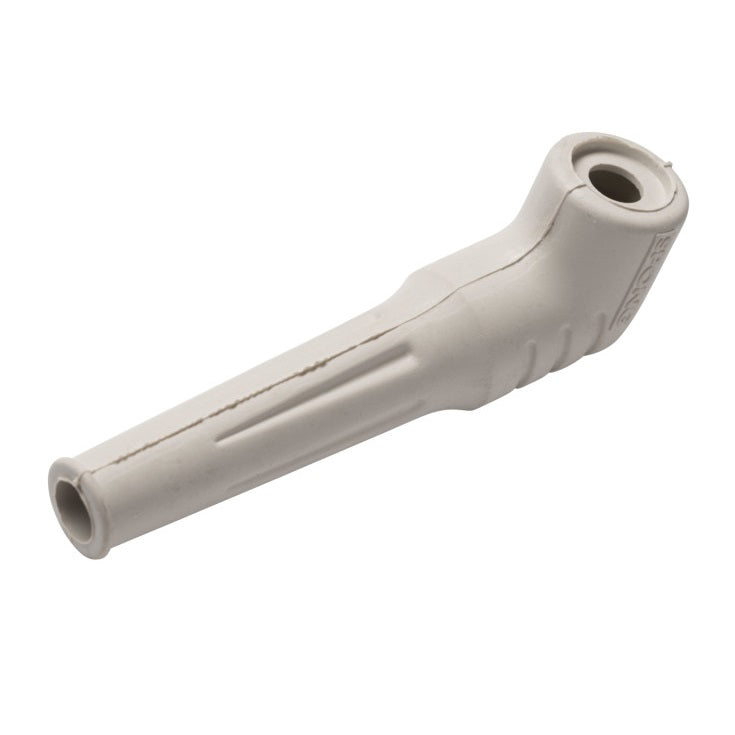 Croydex Swirlit Anti-Splash Angled Tap Swirl White DH314010U