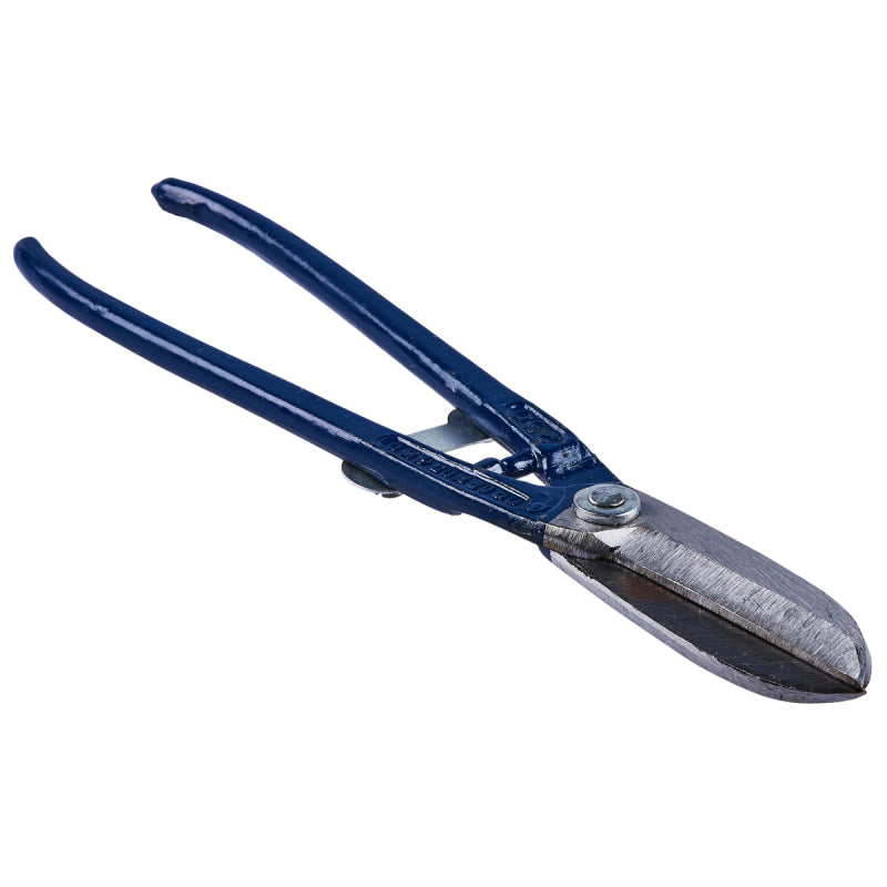 Amtech Hardened Steel Blade Tin Cutter Metallic Silver and Blue 10-Inch B2200