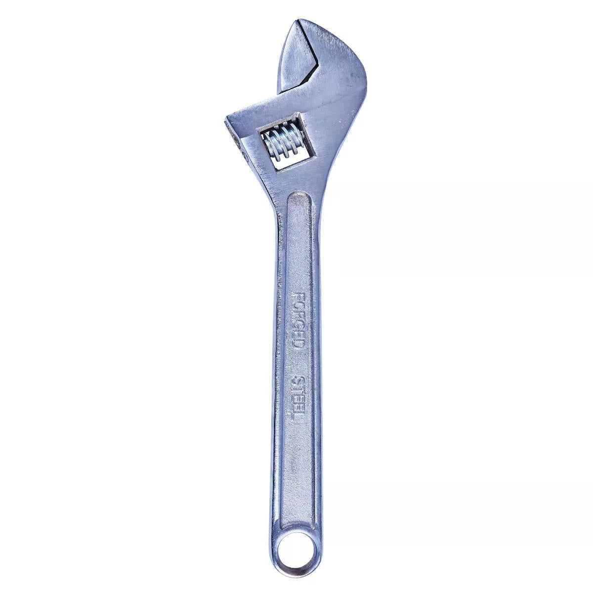 Amtech Adjustable Wrench Chrome 18-Inch C2300 | Drop Forged Heat Treated Steel | Strong Drop Forged Carbon Steel | 52mm Jaw Opening