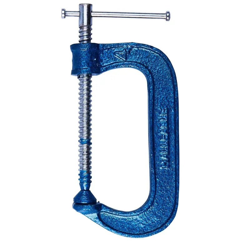 Amtech Malleable G Clamp Blue and Silver 4-Inch D0300