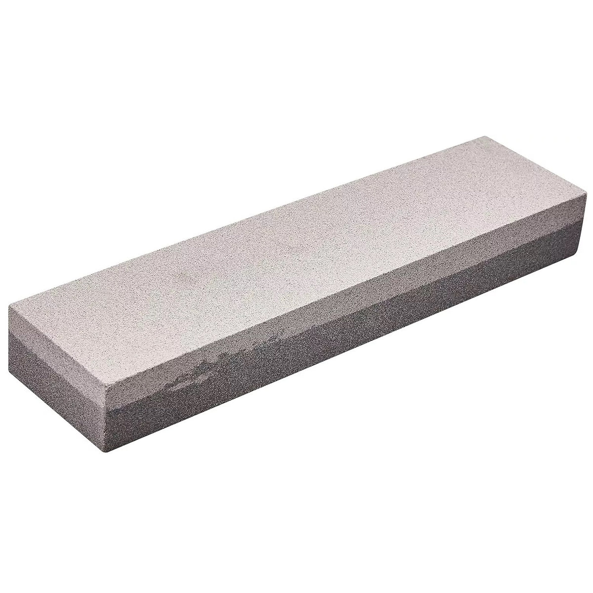 Rolson Combination Sharpening Stone Grey 8-Inch E2000 | Aluminium Oxide Stone | 120 and 240 Dual Sided Grit | Used to Sharpen Knives Chisel Blades and More