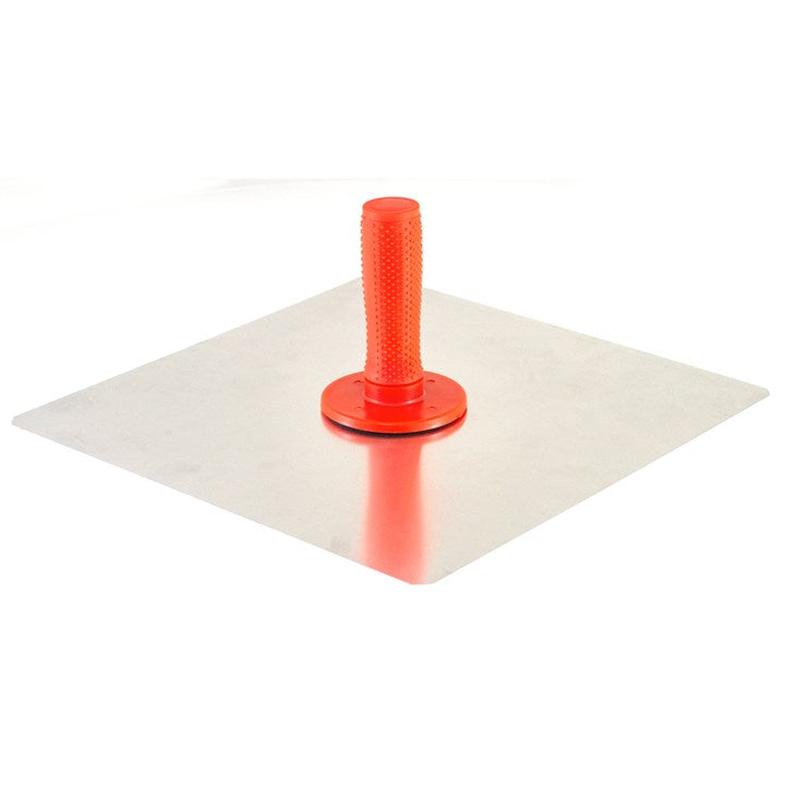 Amtech Aluminium Hawk with Plastic Handle Red and Silver G1450