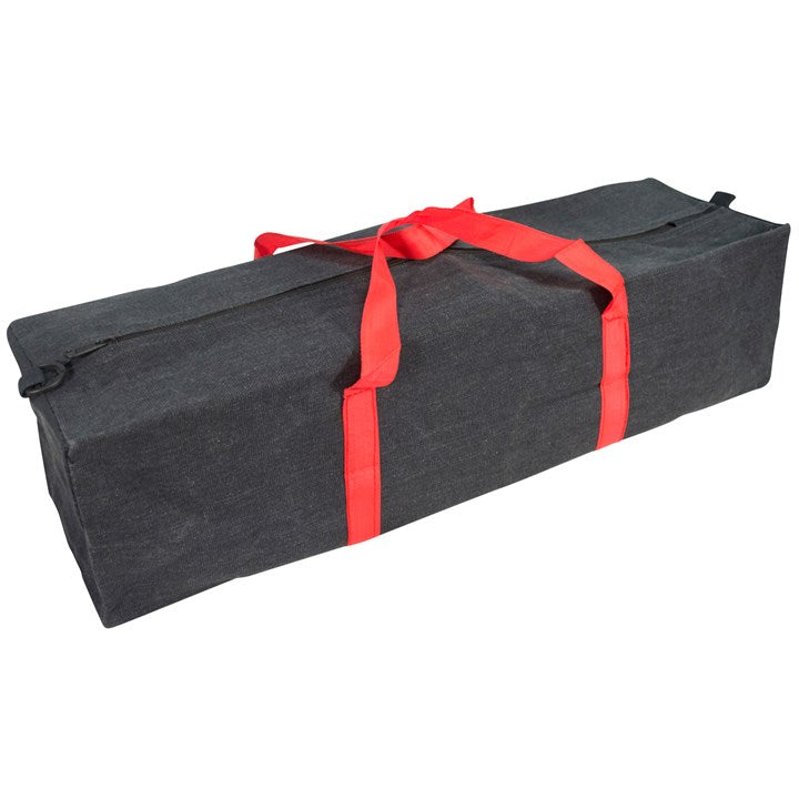 Amtech Zipped Water Resistant Canvas Tool Bag Black 24-Inch N0300 | Durable and Water Resistant