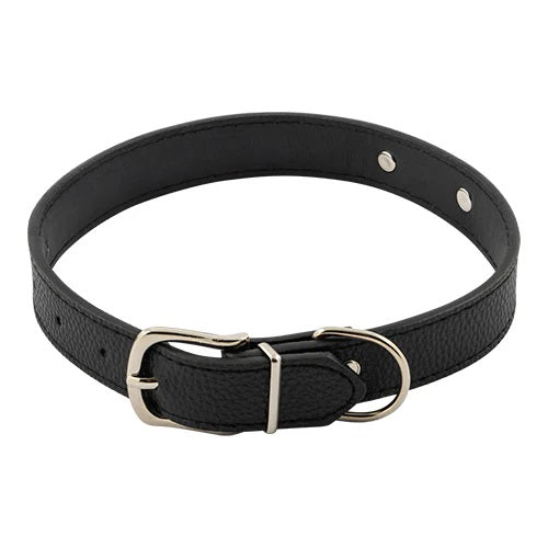 Winners Europe Pet Soft PU Dog Collar 3cm x 67cm Black HT6297