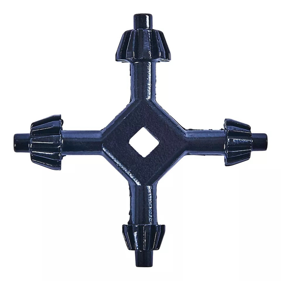 Amtech 4 in 1 Universal Chuck Key Black F0650
