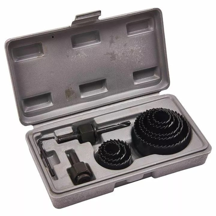 Amtech Hole Saw Set Black Pack of 11 M1550