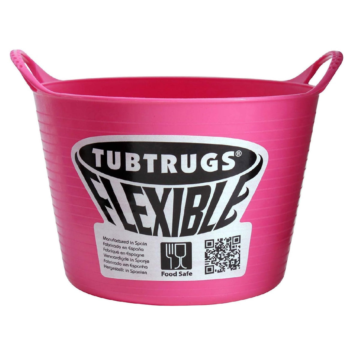 Tubtrugs Dicoal Micro Flexible Bucket Soft Pink 0.37Ltr SPMICRO.S.PK | Food Safe