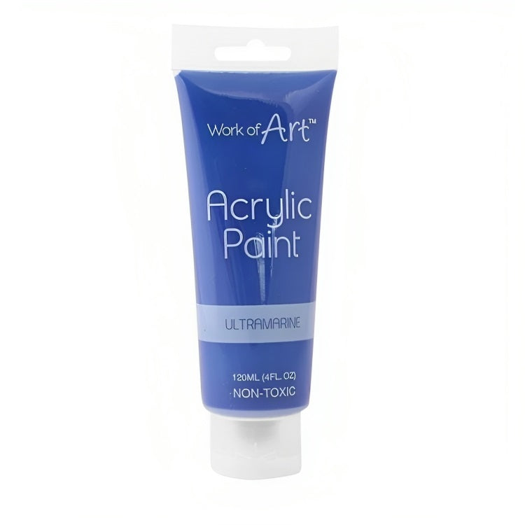 Tallon Work of Art Water Soluble Quick Drying Acrylic Paint Blue 120ml 6722