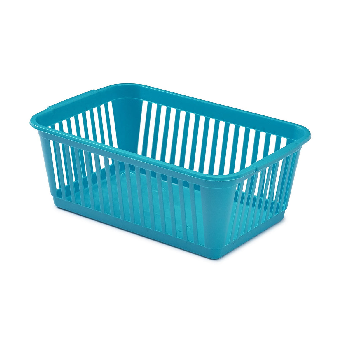 Whitefurze Handy Basket Teal 19cm x 11cm x 30cm S03M09T