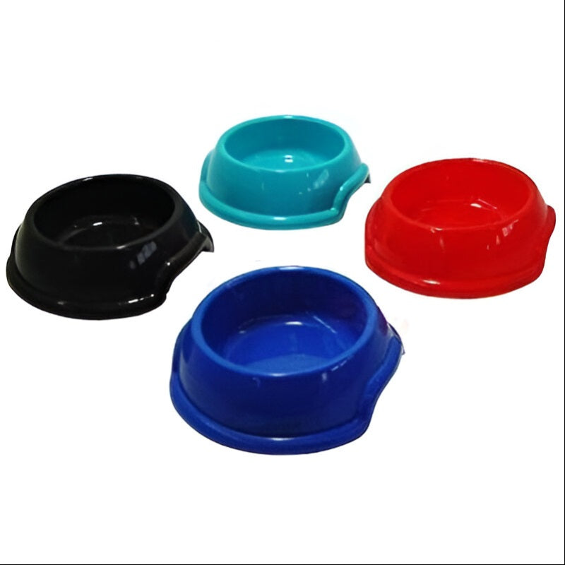 Whitefurze Round Pet Bowl Assorted Colours 0.7Ltr 22cm x 22cm x 6cm Pack of 1 P0107